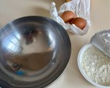 Φωτογραφία βήματος 1 της συνταγής Scrambled eggs με Cottage Cheese και χυμό