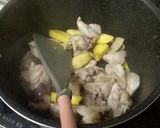 A picture of step 2 of Comforting Salty-Sweet Simmered Chicken Thighs, Sweet Potato, and Eggs.