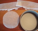 A picture of step 1 of Egg & Dairy-Free Steamed Shortcake (Layered Spongecake).
