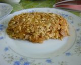 A picture of step 5 of Low-Carb Diet Omurice.