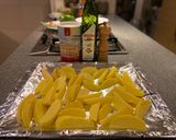 A picture of step 2 of Chicken with garlic and rosemary.