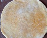 A picture of step 4 of Mango puran poli.