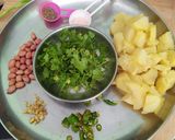 फलाहारी डोसा और आलू मसाला (Falahari Dosa and Aloo Masala Recipe in Hindi) रेसिपी चरण 3 फोटो