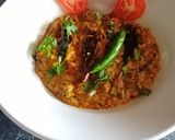 A picture of step 9 of Dahi TikhariSpicy Yogurt Curry.