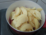Pie de mora y manzana