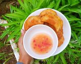 Hình bước làm 2 của món Bánh gối phiên bản mini