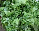 A picture of step 3 of Radish leaves vegetable (Mooli aur us Ke paton ki sabzi).