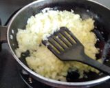 A picture of step 2 of Watermelon rind halwa.