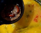 A picture of step 3 of Moong Dal with Veggies- Bottle Gourd,Drumsticks,Carrot & Beans.