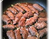 A picture of step 7 of Beef Rolls with Ramps and Potatoes.
