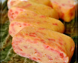 A picture of step 4 of Rolled Omelets with Green Onions.