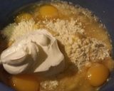 A picture of step 3 of Honeybun cake.