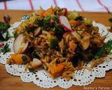 A picture of step 10 of Rice salad.