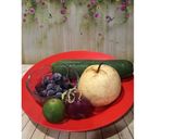 Foto langkah ke 1 dari resep Diet Juice Cucumber Pear Lime Blueberry Red Radish.