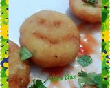 A picture of step 5 of Potato 🤗 Smiles ☺.