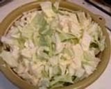 A picture of step 1 of Delicious Maitake Mushroom, Cabbage & Scrambled Egg Salad.