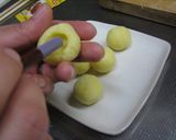 A picture of step 4 of For Bentos Potato Balls Stuffed With Curry.