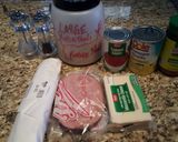 A picture of step 1 of One pot "Hawaiian"pasta.
