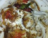 A picture of step 1 of Instant 2 min south indian style Dahi bada....