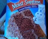 A picture of step 1 of German cake chocolate chip cookies.