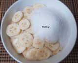 Hình bước làm 2 của món Bánh CHUỐI nướng chảo