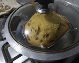 A picture of step 1 of TEA CAKE WITHOUT OVEN/without butter.