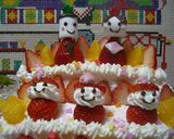 A picture of step 11 of For Hinamatsuri (Doll's Festival): A Doll Tier Cake!.