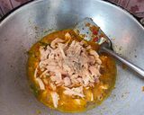 Foto langkah ke 3 dari resep Nasi Bakar Ayam Suwir Kemangi.