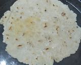 A picture of step 7 of Nuty and Chocolaty Rice roti wrap.