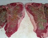 A picture of step 1 of Tequila Lime chilli T-Bone.