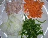 A picture of step 1 of Pasta Napolitan A Nostalgic Flavor.