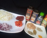 A picture of step 1 of Spagetti with cabbage sauce.