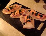 A picture of step 5 of Chicken Roulade.
