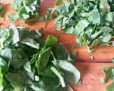 A picture of step 2 of Sig's Potato and 7 Greens Fritata.