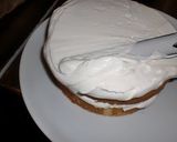 A picture of step 8 of The Trick to Making a Beautiful Decorated Cake.