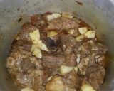 A picture of step 5 of Durban bunny chow.