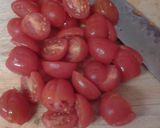 A picture of step 3 of My Smokey Bacon Bake 😉.