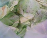 A picture of step 4 of Quick Seasoned Cabbage Leaves.
