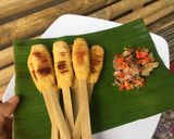 Foto langkah ke 5 dari resep Sate lilit dan sambel matah.