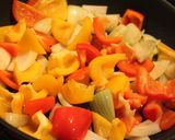 A picture of step 3 of Simple Non-Deep Fried Sweet and Sour Chicken.