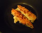 A picture of step 4 of Crunchy Almond Salmon Sauté.