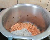 A picture of step 6 of MASOOR DAL KHICHDI with BARNYARD MILLET..