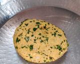 A picture of step 1 of Masala thepla.