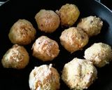 Foto del paso 7 de la receta: Espagueti🍝 de calabacín🥒amarillo💛 con albóndigas🍘🥫🍳🥕🌰 de atún!!!