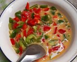 รูปขั้นตอนการทำที่ 1 ของ เมนูพริกหวานเจียวไข่