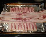 A picture of step 3 of Smoked Bacon Wrapped Stuffed Pork Loin Roast.
