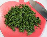 A picture of step 1 of Plump & Fluffy Anpan with Yomogi (Japanese Mugwort).