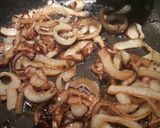 A picture of step 2 of Sautéed onions.