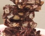 A picture of step 9 of Easy and Authentic Chocolate Marshmallow Nuts Square.