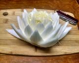 A picture of step 1 of napa in lotus shape.
